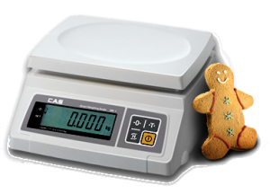 GC Weighing & Calibrations CAS SW-1C Bench Scale
